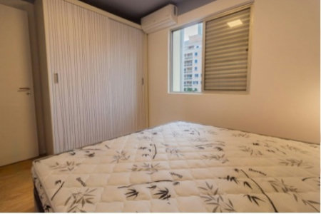 Apartamento para alugar com 1 quarto em Itaim Bibi, São Paulo - SP