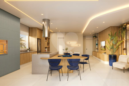 Apartamento na Planta 116m² | 3 Suítes | 2 Vagas | Varanda Gourmet | Espaço Cerâmica – São Caetano.