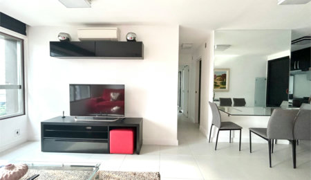Apartamento à venda ou para alugar com 2 quartos, sendo 1 suíte,  em Brooklin, São Paulo, SP