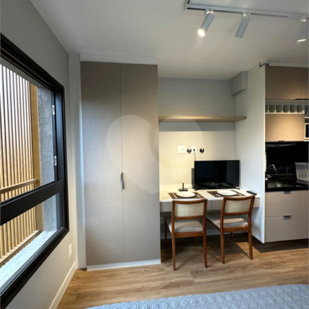 STUDIO EM MOEMA COM 1DORM AR CONDICIONADO EM MOEMA