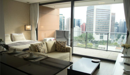 Apartamento para alugar com 1 quarto em Vila Olímpia, São Paulo, SP