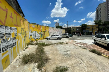 Terreno à venda no Tatuapé, 544 m²