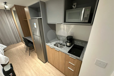 Studio mobiliado na Bela Vista – Oportunidade para investidores