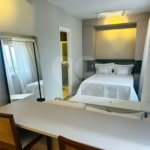 Studio mobiliado, a venda com 27m² - Lazer completo