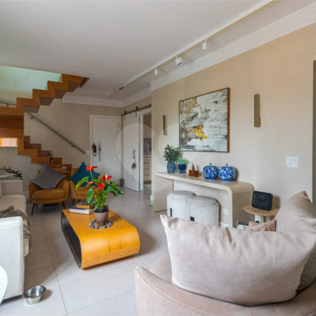 Cobertura duplex 196 m² para locação ou venda em pinheiros,.
