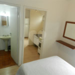 Apartamento mobiliado na Bela Vista de 36m² com 1 vaga de garagem.