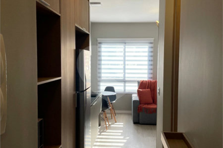 Apartamento á venda em Moema de 1 dormitório e 1 vaga