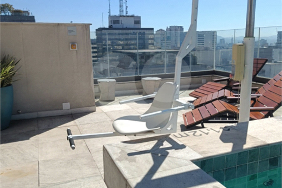 Apartamento de 23 m² com 1 suíte no Paraíso