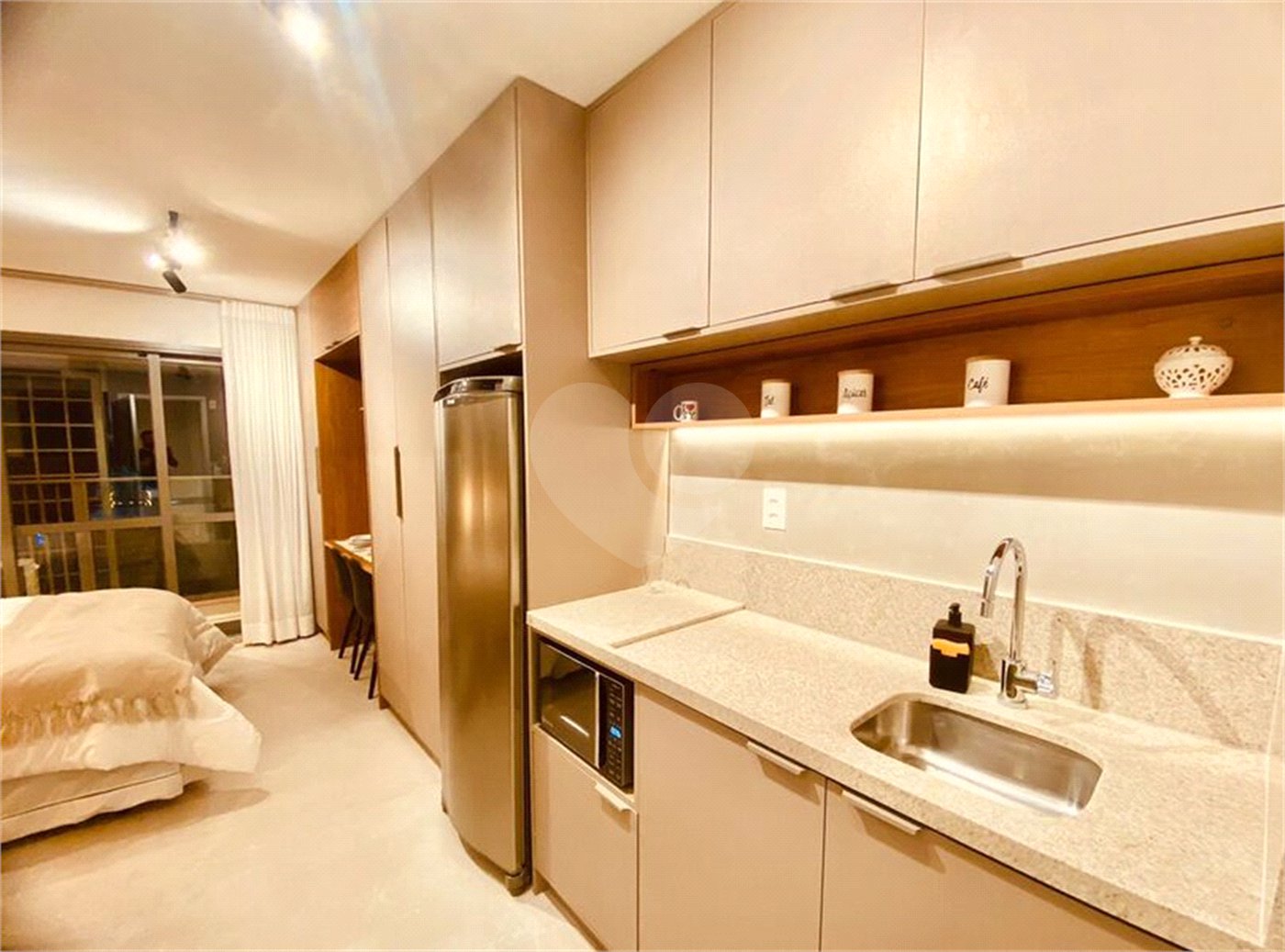 Studio com 23m2 no Campo Belo.