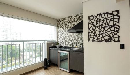 Apartamento para alugar com 3 suítes em Santo Amaro, São Paulo, SP