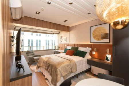 Studio Mobiliado em Moema | 29m² Pronto para Morar ou Investir