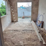 Sobrado em construção no Jardim de Cresci .