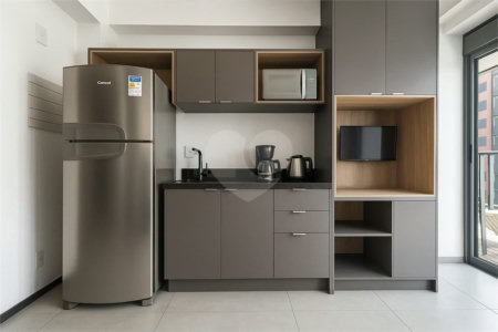 Apartamento com 18 m², 1 quarto, à venda na Bela Vista