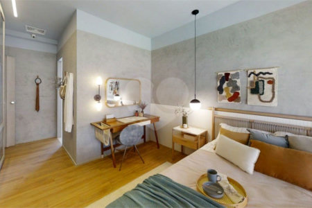 Apartamento novo com 02 Dormitórios e uma Suíte.