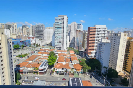 Apartamento Itaim Bibi São Paulo Vista Espetacular em Andar Alto com Varanda