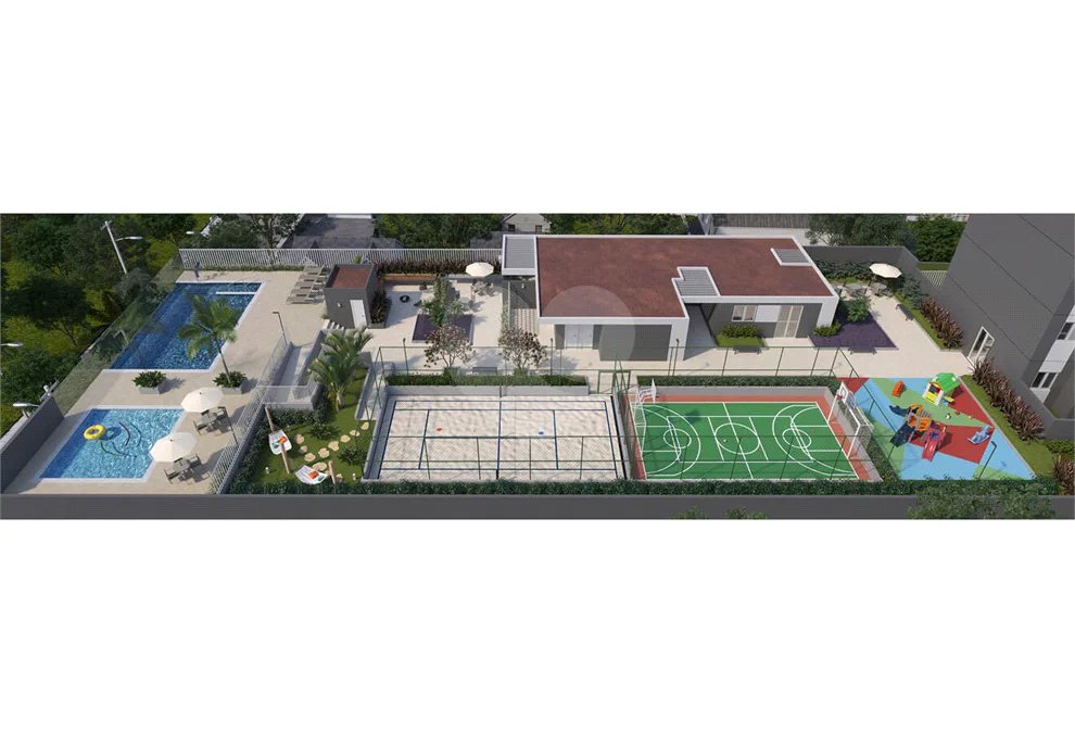 Lindo Apartamento de 44 m² à Venda no Condomínio Parque Olímpia – Indaiatuba/SP