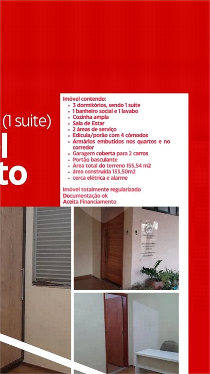Casa espaçosa com 3 quartos e suíte em excelente bairro residencial!