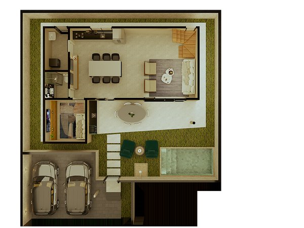 Planta Casa 157.03 m²