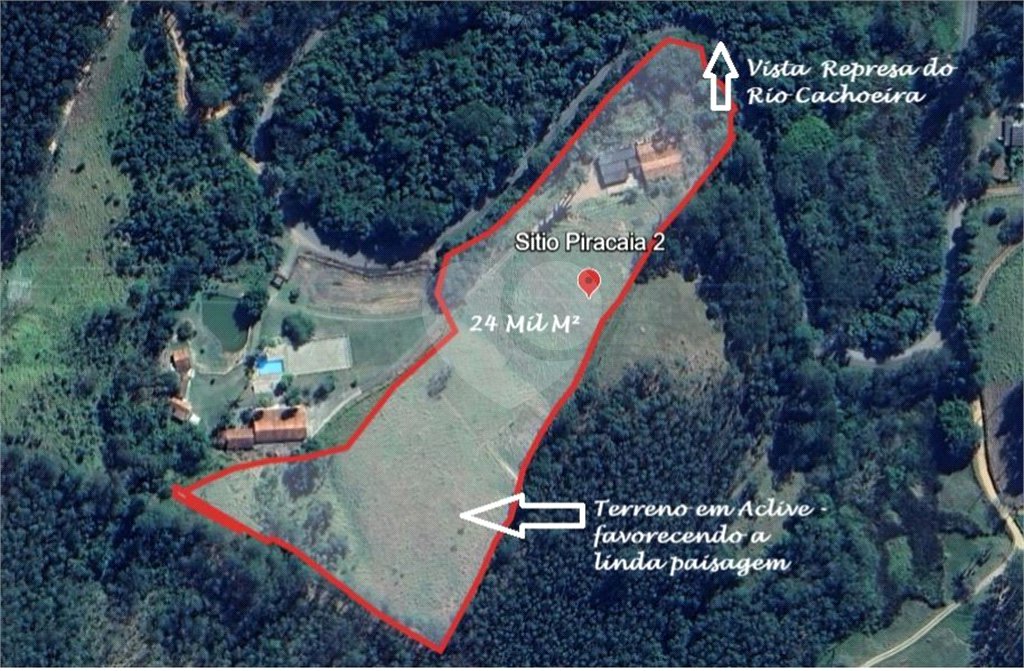 Terreno 24Mil M² - Piracaia / SP