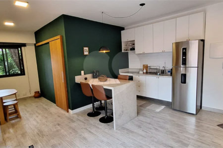 Apartamento para alugar com 1 quarto em Alto da Boa Vista, São Paulo, SP
