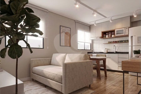 Apartamento de 33m2 localizado na Saúde
