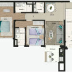 Apartamento à venda com 2 suítes no Centro, Osasco, SP