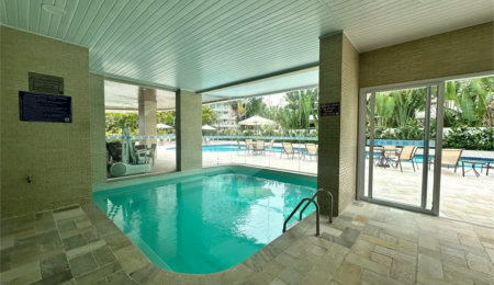 Apartamento para alugar com 4 quartos, sendo 2 suítes,  em Riviera de São Lourenço, Bertioga, SP