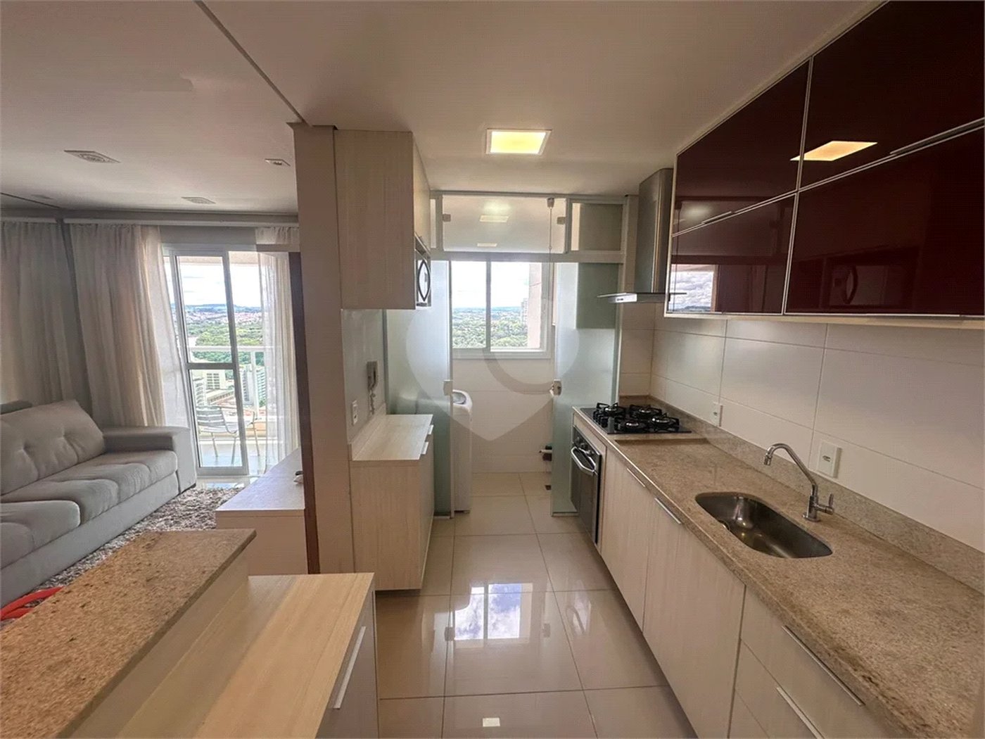 Apartamento mobiliado para alugar com 1 quarto em Centro - Piracicaba - SP