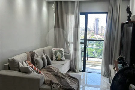 Apartamento vender na ANÁLIA FRANCO, com 88m2, 3 quartos, 1 suíte, sala com sacada, 2 vagas