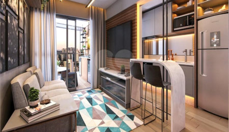 Apartamento à venda com 1 suíte em Santo Amaro, São Paulo, SP