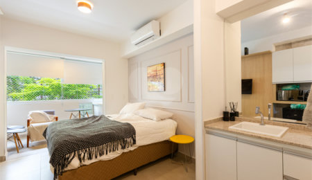 Apartamento à venda ou para alugar com 1 quarto em Vila Madalena, São Paulo, SP