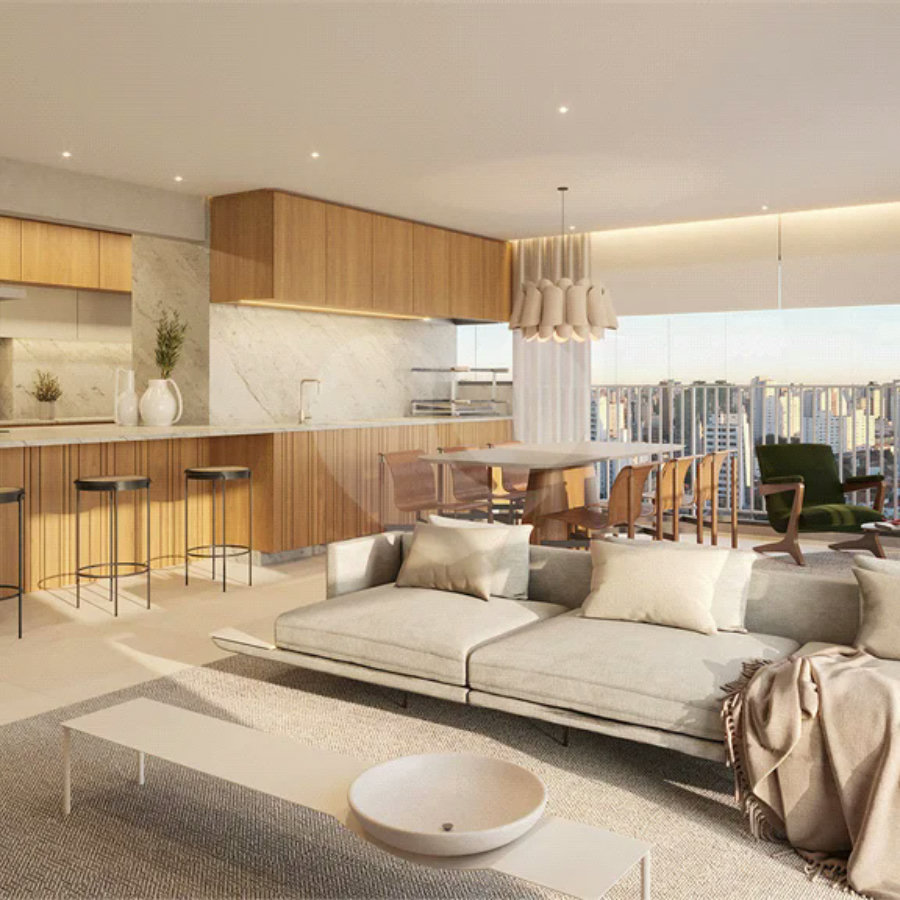Apartamento com 3 quartos á venda em Campo Belo, São Paulo - SP