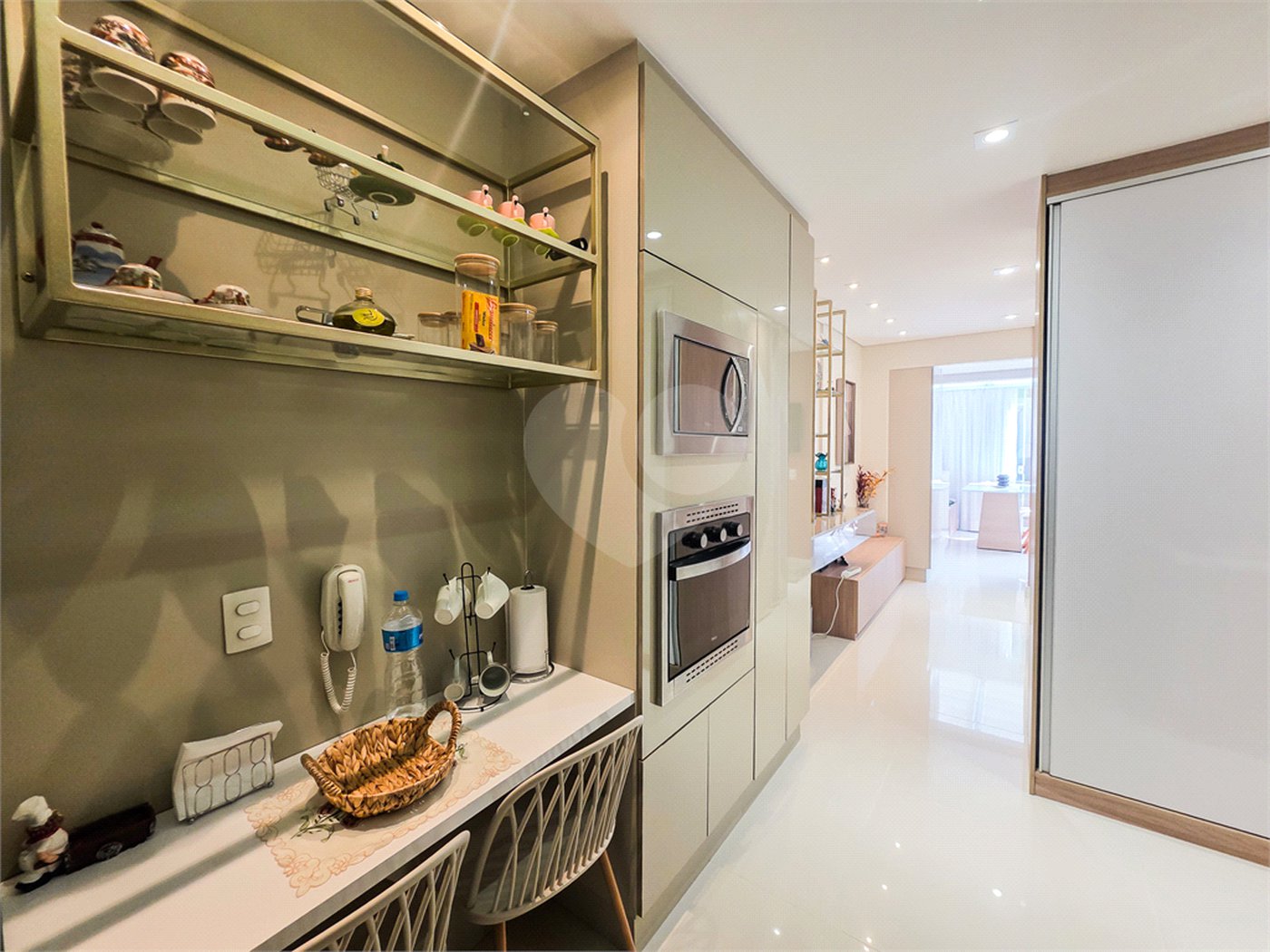Apartamento Garden - Santa Cecília / Higienópolis - 1 Quartos - Venda / Compra - Quintal