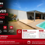 Dois imóveis em um terreno de 300 m² (12 x 25) - Com acesso independente