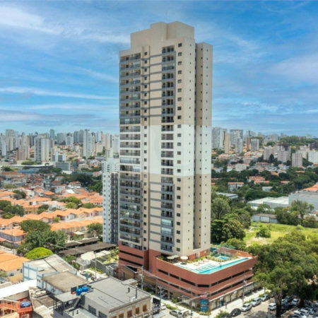 Apartamento de 02 dormitórios sendo uma Suíte.