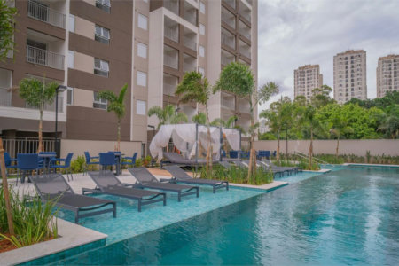Apartamento com varanda à venda no Panamby