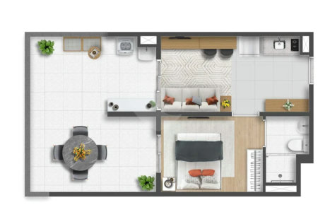 APARTAMENTO A VENDA EM SP SANTA CECILIA