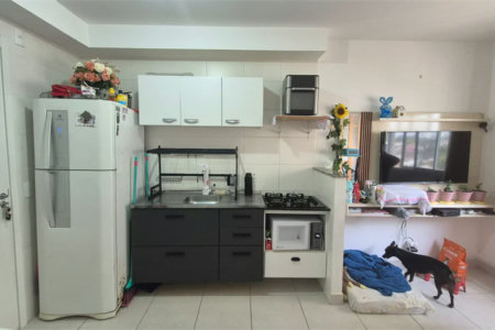 Ótimo apartamento de 1 quarto no edifício Carmilo