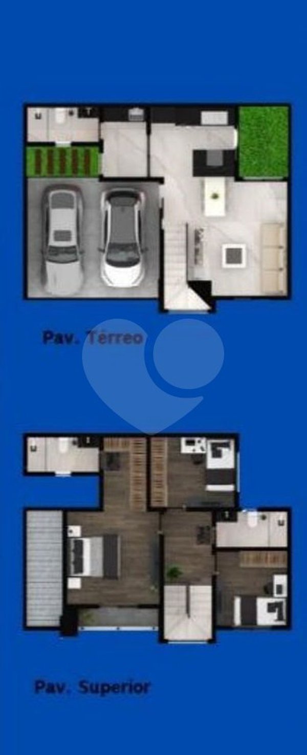 Planta Casa 126m²