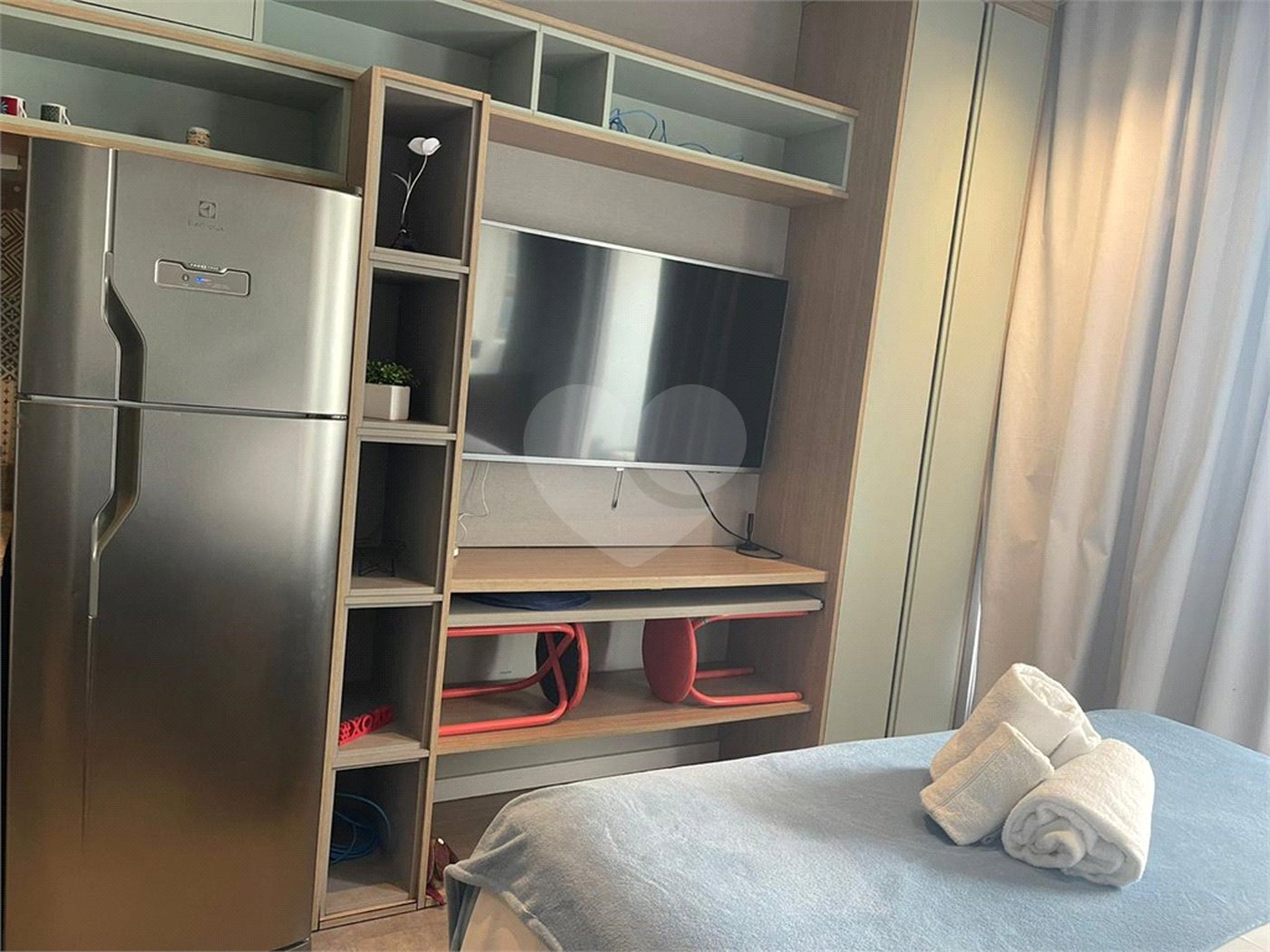 Stúdio à venda no Centro com 1 vaga de garagem