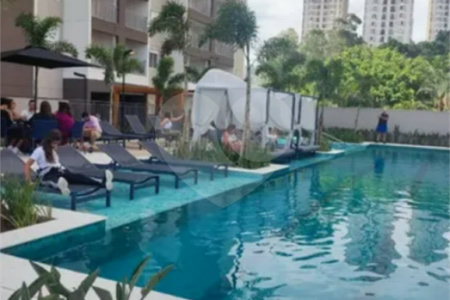 Lindo studio em panamby com 1 dormitório