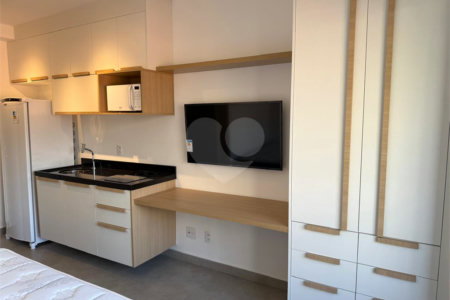 Studio Decorado a venda em uma das áreas mais desejadas de São Paulo, Agfende sua visita já