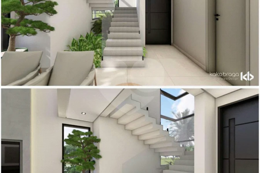Casa em construção com 3 suítes no Condomínio Damha 2, na cidade de Piracicaba - SP.
