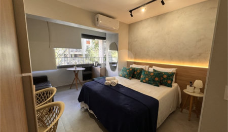 Apartamento para alugar com 1 quarto em Cerqueira César, São Paulo, SP