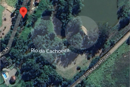 Área rural em Piracaia com 3.289 metros, ótima para chácara, as margens do rio Cachoeira