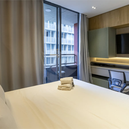 Apartamento com 24m² próximo a avenida Paulista e Metrô Consolação.