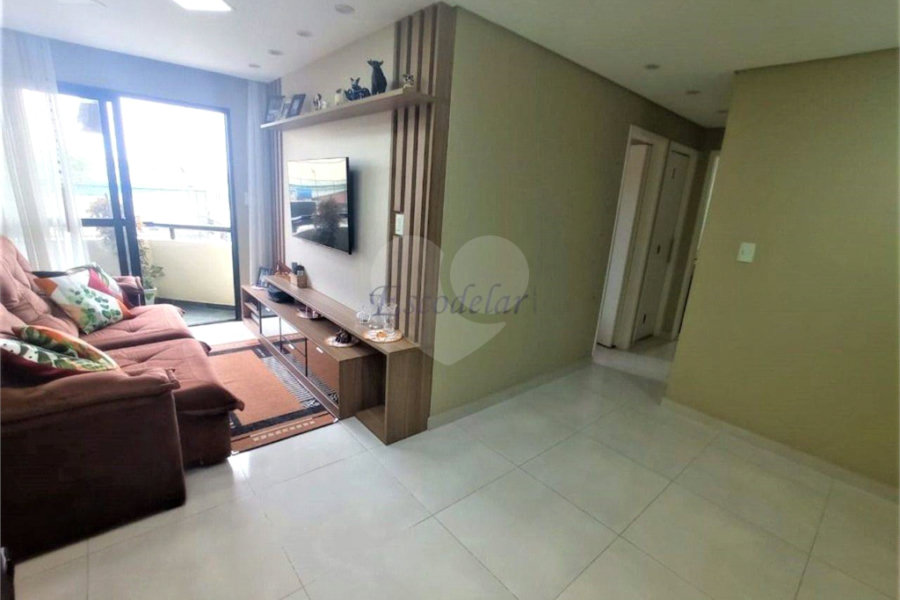 Apartamento de 70m2 no Mandqui de 3 dormitórios, sala com sacada e 2 vagas garagem