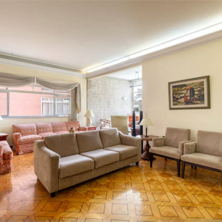 Apartamento a venda no Bela Vista com 3 quartos, 1 suíte, lavabo, 2 vagas, 200 m² de área útil