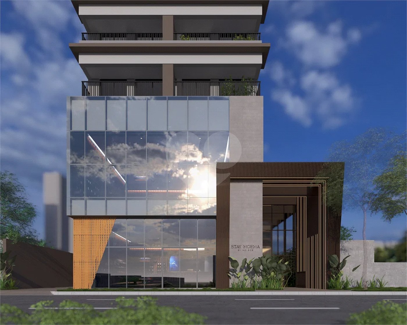 Apartamento mobiliado de 41m² à venda em Moema – 1 DORMITORIO MOBILIADO
