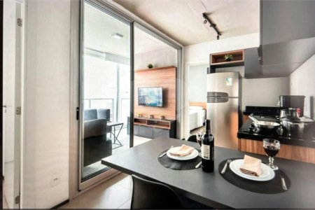 A venda Apto 40m2 com 2 dorms 2 suites próx Shopping Frei Caneca Estuda Permuta